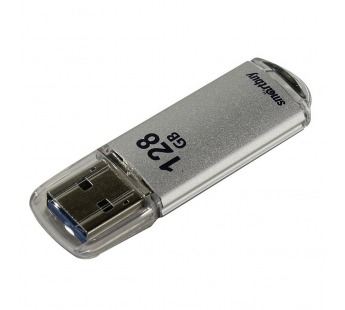 Флеш-накопитель USB 3.0 128GB Smart Buy V-Cut серебро#2099591