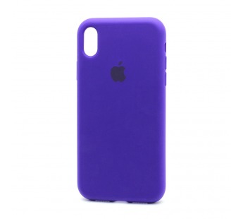 Чехол-накладка Silicone Case Apple iPhone XR фиолетовый#175864