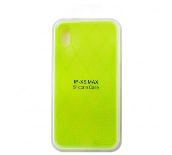Чехол-накладка - SC119 для Apple iPhone XS Max (lemon)#175591