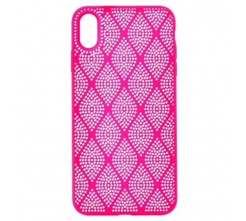Чехол-накладка - SC119 для Apple iPhone XS Max (pink)#175595