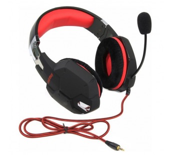 Гарнитура Smartbuy SBHG-2200 RUSH VIPER, черная/красная, длина кабеля 3 м#175401