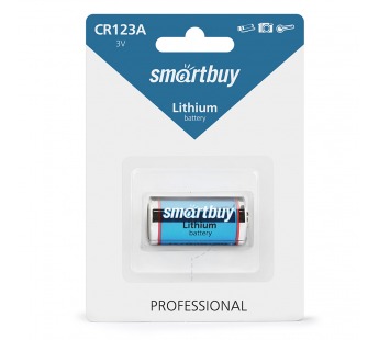 Элемент питания SMARTBUY CR 123A BL1 (12/144)#175729