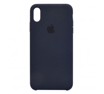 Чехол-накладка - Soft Touch для Apple iPhone XS Max (dark blue)#175836