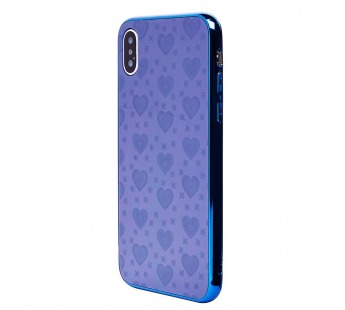Чехол-накладка - STC002 для Apple iPhone X/XS (002) (blue)#176410