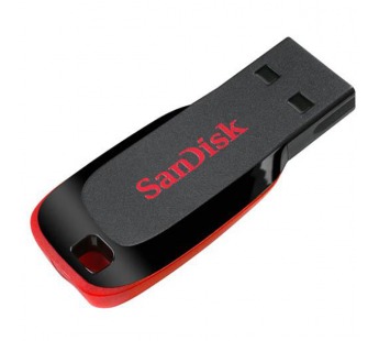 Флеш-накопитель USB 16GB SanDisk Cruzer Blade чёрный#176571