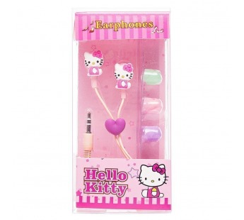 Проводные наушники K-01 Hello Kitty (pink)#176566