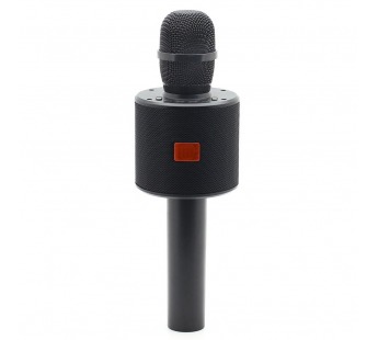 Беспроводной караоке микрофон Handheld KTV Q100 (Bluetooth, колонка, USB) чёрный#190274