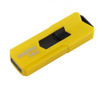 Флеш-накопитель USB 64GB Smart Buy Stream жёлтый#178581