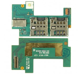 Шлейф для Sony C2305 (Xperia C) на разъем SIM/MMC#166504