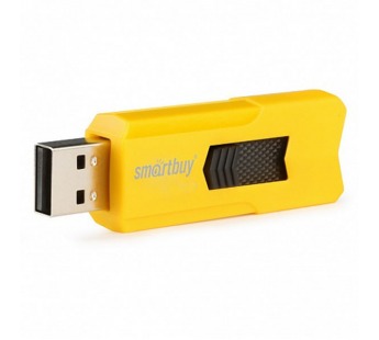 Флеш-накопитель USB 16 GB Smart Buy Stream жёлтый#184181