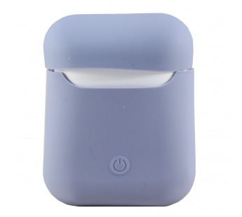 Чехол - Soft touch для кейса Apple AirPods 2 (blue horizon)#187628