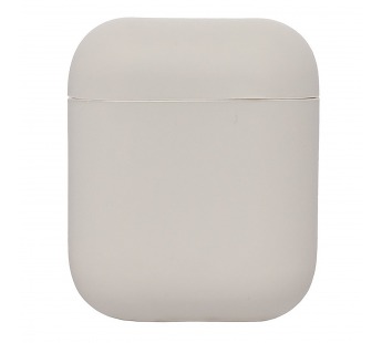 Чехол - Soft touch для кейса Apple AirPods (stone white)#2008588