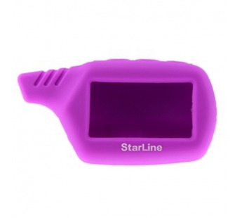 Чехол для брелока StarLine B6 / B9 / B91 / A61 / A91 (фиолетовый)#188808