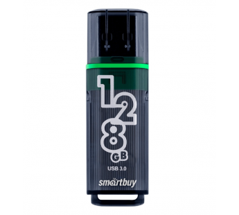 Флеш-накопитель USB 3.0 128GB Smart Buy Glossy темно серый#1721272