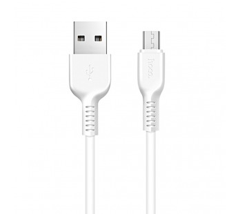 Кабель USB - micro USB HOCO X13 1м (White)#189433
