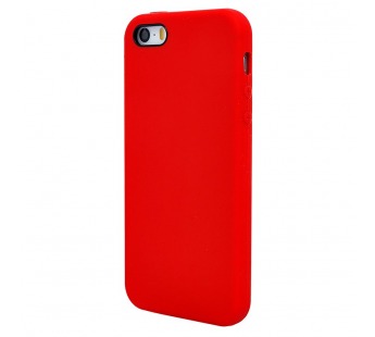 Чехол-накладка - Full Soft Touch для Apple iPhone 5/5S/SE (red)#189990