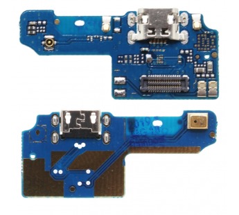 Шлейф Asus ZB570TL (ZenFone Max Plus) плата на системный разъем/микрофон#200942