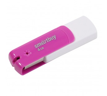 Флеш-накопитель USB 4GB Smart Buy Diamond розовый#192453
