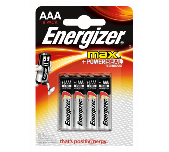 Элемент питания ENERGIZER LR03 Max (8 бл) (96)#193405