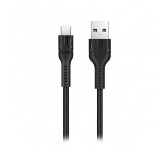 Кабель USB - micro USB Hoco U31 (120 см) (black)#193527