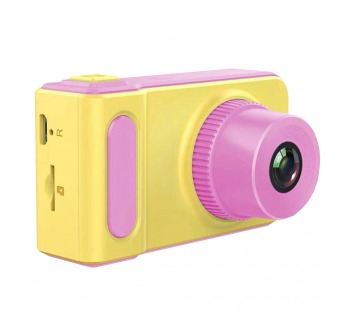 Детская фото-видео камера ET001 (желтый)#195294