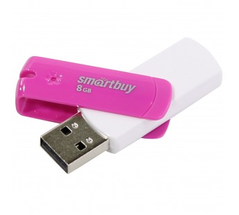 Флеш-накопитель USB 8GB Smart Buy Diamond розовый#195276