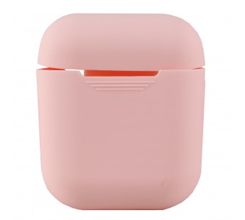 Чехол - силиконовый, тонкий для кейса Apple AirPods/AirPods 2 (pink)#196468