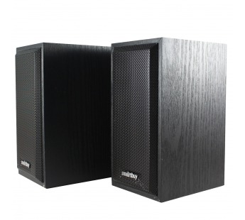 Колонки SmartBuy 2.0 ONE, черный, дерево, 6 Вт, питание от USB (1/20) SBA-101#196905