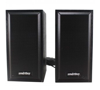 Колонки SmartBuy 2.0 ONE, черный, дерево, 6 Вт, питание от USB (1/20) SBA-101#196904