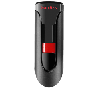 Флеш-накопитель USB 32GB SanDisk Cruzer Glide чёрный#197103