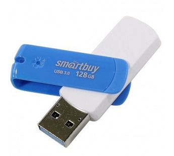 Флеш-накопитель USB 3.0 128GB Smart Buy Diamond синий#200051