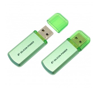 Флеш-накопитель USB 32GB Silicon Power Helios 101 зелёный#713110