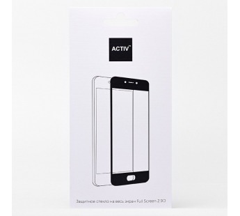 Защитное стекло Full Screen Activ Clean Line 3D для Samsung SM-A705 Galaxy A70 (black)#429274