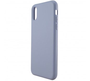 Чехол-накладка Silicone Case New Era для Apple iPhone XS Max серый#199937