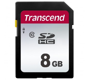 Карта памяти SDHC 8GB Transcend 300S Class10#199741