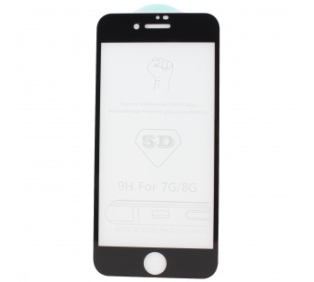 Защитное стекло Full Screen Activ Clean Line 3D для Apple iPhone 7/8/SE 2020/SE 2022 (black)#200058