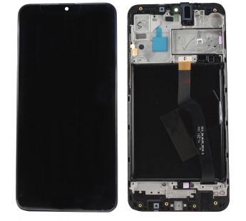 Дисплей для Samsung A105 модуль Черный - Ориг#200753