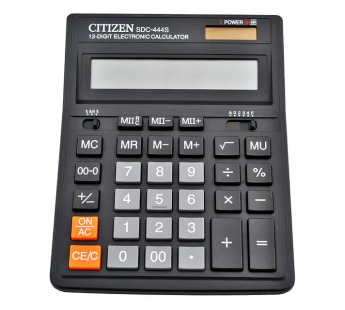 Калькулятор CITIZEN настольный SDC-444, 12 разрядов#201309