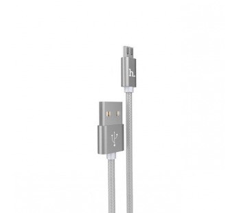 Кабель USB - micro USB Hoco X2 Papid для HTC/Samsung (100 см) (tarnish)#202832