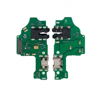 Шлейф для Huawei Honor 8X + разъем зарядки + разъем гарнитуры + микрофон#202871