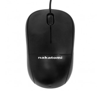 Мышь оптическая Nakatomi MON-05U USB чёрная#161031