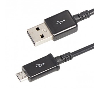 Кабель USB - micro USB Rexant (чёрный) 1м#204976