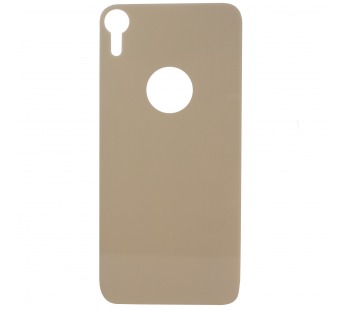 Защитное стекло 5D Apple iPhone XR золотистое (Back)#205313