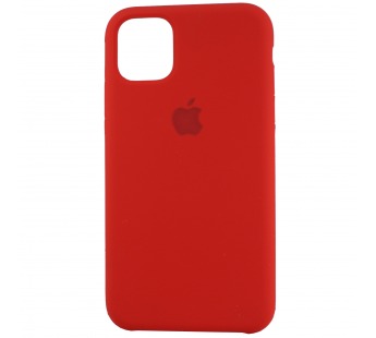 Чехол-накладка Silicone Case Apple iPhone 11 Pro Max (Red)#205344