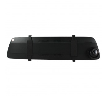 Автомобильный видеорегистратор зеркало Mega L1022TP + камера (черный)#205093