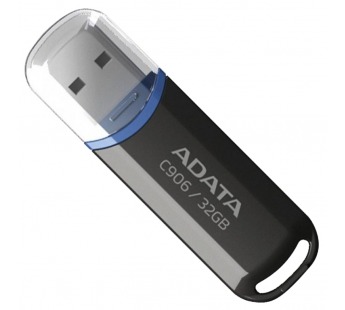 Флеш-накопитель USB 32GB A-Data C906 чёрный#206035