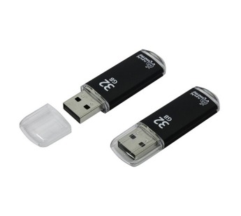 Флеш-накопитель USB 32Gb Smart Buy V-Cut (black)#693982