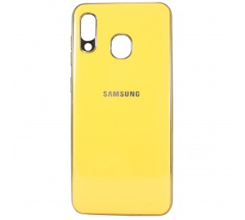 Чехол-накладка - SC154 для Samsung SM-A205 Galaxy A20/A30 (yellow)#209919