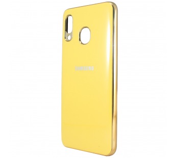 Чехол-накладка - SC154 для Samsung SM-A205 Galaxy A20/A30 (yellow)#209918