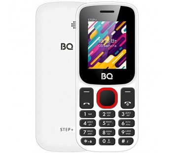 Мобильный телефон BQM-1848 Step+ Белый-Красный#210309